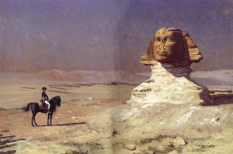 Jean-Leon Gerome Oedipus,or General Bonaparte in Egypt